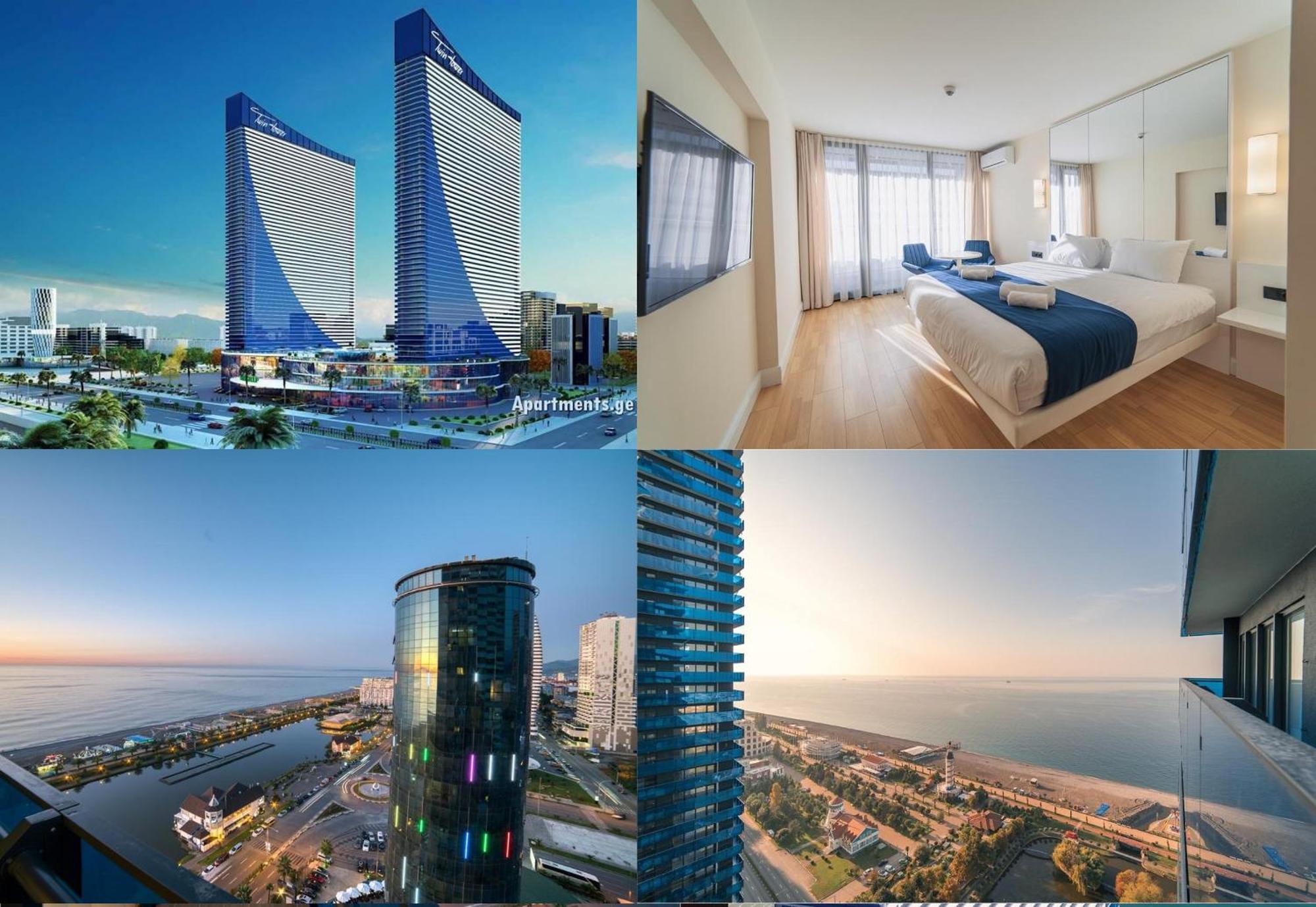 Orbi City Twin Towers Apartment Batumi Exterior foto